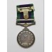 Campaign Service Medal (Clasp - Borneo) - Pte. P.D. Llewellyn, Intelligence Corps