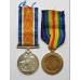 WW1 British War & Victory Medal Pair - O.G. Coupe, A.B., Royal Navy