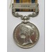 South Africa 1877-79 (Zulu War) Medal (Clasp - 1879) - Pte. J. Anderson, 2/4th Foot (The King's Own)