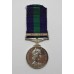 General Service Medal (Clasp - Malaya) - Pte. L.E. Cross, Q.A.R.A.N.C.