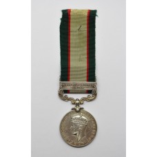 1936 India General Service Medal (Clasp - North West Frontier 1937-39) - Pte. J.H. Freer. Royal Warwickshire Regiment