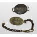 WW1 British War Medal, Victory Medal and WW2 Defence Medal with Dog Tags, Identity Bracelet and Boxes of Issue - Gnr. A.V. Bolam, Royal Artillery