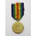 WW1 Victory Medal - Pte. S. Weaver, 1st/8th Bn. Worcestershire Regiment - K.I.A.