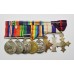 OBE, Military Cross, 1914-15 Star Trio (3 x MID), GSM (Clasp - Iraq), WW2 Defence and War Medal Group of Eight - Lt. Col. E.A. Bray, East Yorkshire Regiment