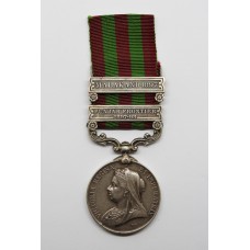 1895 India General Service Medal (Clasps - Punjab Frontier 1897-98, Malakand 1897) - Sapper Daud Khan, Madras Sappers & Miners