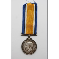 WW1 British War Medal - Pte. J.S. McCullum, Army Service Corps