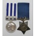 Egypt Medal (Clasp - Tel-El-Kebir) and 1882 Khedives Star - Sergt. J. Wright, 2nd Grenadier Guards