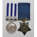 Egypt Medal (Clasp - Tel-El-Kebir) and 1882 Khedives Star - Sergt. J. Wright, 2nd Grenadier Guards