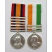 Queen's South Africa Medal (Clasps - Belmont, Modder River, Driefontein, Johannesburg, Belfast) & King's South Africa Medal (Clasps - South Africa 1901, South Africa 1902) - Corpl. C. Sharp, Grenadier Guards