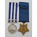 Egypt Medal (Clasp - Tel-El-Kebir) and 1882 Khedives Star - Pte. J. Stanhope, 2nd Grenadier Guards