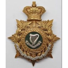 Victorian Connaught Rangers Officer's Helmet Plate