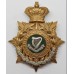 Victorian Connaught Rangers Officer's Helmet Plate