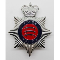 Essex Police Enamelled Helmet Plate - Queen's Crown