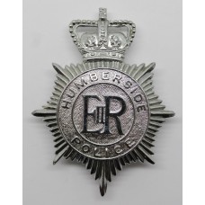 Humberside Police Helmet Plate - Queen's Crown