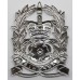 Hampshire Constabulary Constables Helmet Plate - Queens Crown