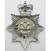 Dyfed - Powys Heddlu - Police Enamelled Helmet Plate - Queens Crown