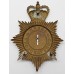 Essex Constabulary Night Helmet Plate - Queens Crown