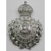 Guernsey Police Wreath Helmet Plate - Kings Crown