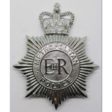 Metropolitan Police Helmet Plate - Queens Crown