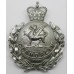 Glamorgan Constabulary Wreath Helmet Plate - Queens Crown