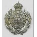 Dudley Borough Police Small Wreath Helmet Plate - King's Crown