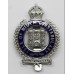 Isle of Wight Police Enamelled Cap Badge - King's Crown