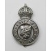 Cardiff City Police Cap Badge - King's Crown