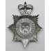 Grimsby Borough Police Helmet Plate - Queen's Crown