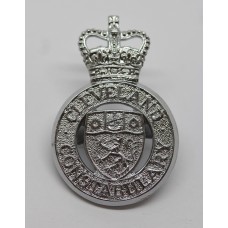 Cleveland Constabulary Cap Badge - Queen's Crown