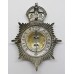 Chester City Police Helmet Plate - King's Crown