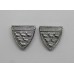 Pair of West Sussex Constabulary Collar Badges