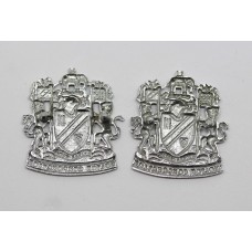 Pair of Bolton Borough Police (Bolton Corporation) Collar Badges