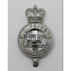 H.M. Prisons Cap Badge - Queen's Crown