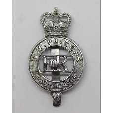 H.M. Prisons Cap Badge - Queen's Crown