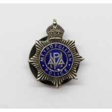 Metropolitan Police Athletics Association M.P.A.A. Enamelled Lapel Badge - King's Crown