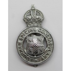 Durham Special Constabulary Cap Badge - King's Crown