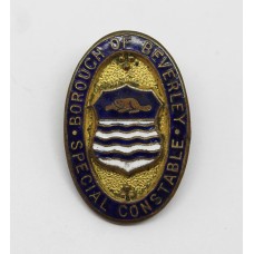 Borough of Beverley Special Constable Enamelled Lapel Badge