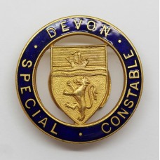 Devon Special Constable Enamelled Lapel Badge