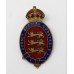 Dorset Special Constable Enamelled Lapel Badge - King's Crown