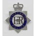 Humberside Police Senior Officer's Enamelled Cap Badge - Queen's Crown