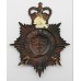 Bath City Police Night Helmet Plate - Queen's Crown