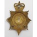 Lincolnshire Constabulary Night Helmet Plate - Queen's Crown