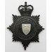 Leicestershire and Rutland Constabulary Night Helmet Plate - Queen's Crown