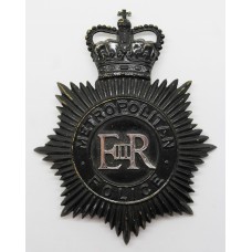 Metropolitan Police Night Helmet Plate - Queen's Crown