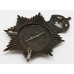 Macclesfield Borough Police Night Helmet Plate - King's Crown