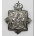 Derby Borough Police Helmet Plate - King's Crown