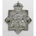 Derby Borough Police Helmet Plate - King's Crown