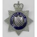Manchester City Police Senior Officer's Enamelled Cap Badge - Queen's Crown