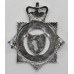 Manchester & Salford Police Senior Officer's Cap Badge - Queen's Crown