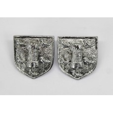 Pair of Sussex Constabulary Collar Badges